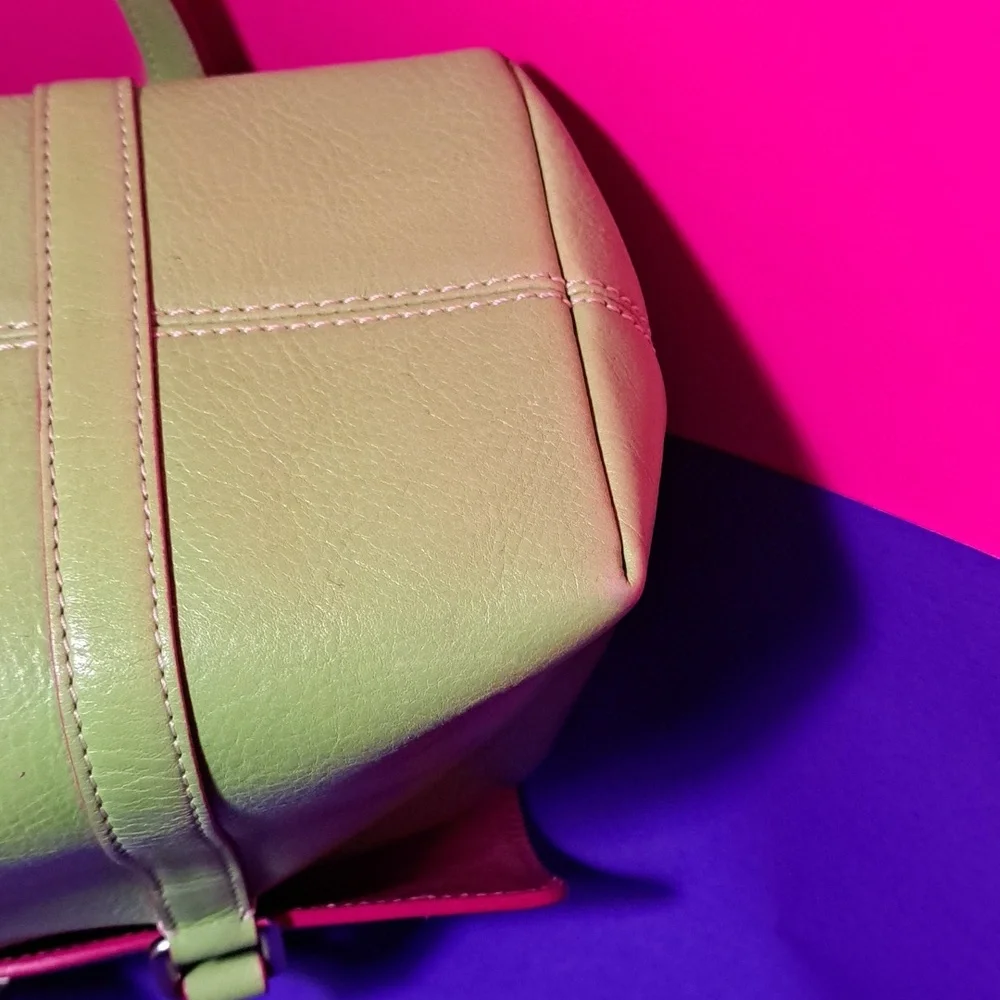 vintage Dooney & Bourke leather "Wicked" 💚shoulder Bag ST. PATRICKS DAY READY🍀 - Picture 14 of 16